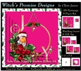 Yule Tide Magic - Rockin Robin 14 - 3D Pyramid kit + Insert & Gift Tag
