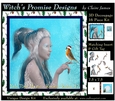 Yule Tide Magic - Rockin Robin 17 - 3D Decoupage kit + Insert & Gift Tag