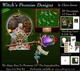 The Magic Keys To Christmas 12 - The Sugarplum Key - 3D Decoupage kit + Insert & Gift Tag