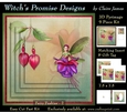 Magical Fuchsia Fairy 2 - 3D Pyramid kit + Insert & Gift Tag