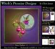Magical Fuchsia Fairy 7 - 3D Decoupage kit + Insert & Gift Tag