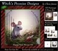 Happy Kris Mouse 03 - 3D Pyramid kit + Insert & Gift Tag