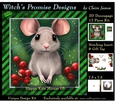 Happy Kris Mouse 05 - 3D Decoupage kit + Insert & Gift Tag