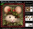 Happy Kris Mouse 06 - 3D Decoupage kit + Insert & Gift Tag