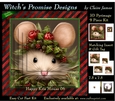 Happy Kris Mouse 06 - 3D Pyramid kit + Insert & Gift Tag