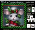 Happy Kris Mouse 14 - 3D Pyramid kit + Insert & Gift Tag