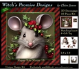Happy Kris Mouse 15 - 3D Decoupage kit + Insert & Gift Tag