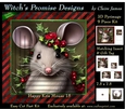 Happy Kris Mouse 15 - 3D Pyramid kit + Insert & Gift Tag
