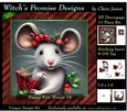 Happy Kris Mouse 16 - 3D Decoupage kit + Insert & Gift Tag