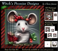 Happy Kris Mouse 16 - 3D Pyramid kit + Insert & Gift Tag