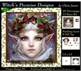 Yule Tide Elf 1 - 3D Decoupage kit + Insert & Gift Tag
