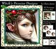 Yule Tide Elf 2 - 3D Pyramid kit + Insert & Gift Tag
