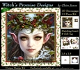 Yule Tide Elf 3  - 3D Decoupage kit + Insert & Gift Tag