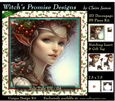 Yule Tide Elf 4  - 3D Decoupage kit + Insert & Gift Tag
