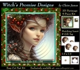 Yule Tide Elf 4 (Dark) - 3D Pyramid kit + Insert & Gift Tag