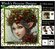 Yule Tide Elf 6 - 3D Decoupage kit + Insert & Gift Tag