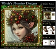 Yule Tide Elf 6 (Dark) - 3D Decoupage kit + Insert & Gift Tag