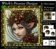 Yule Tide Elf 6 (Dark) - 3D Pyramid kit + Insert & Gift Tag