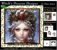 Yule Tide Elf 7 - 3D Decoupage kit + Insert & Gift Tag