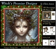 Yule Tide Elf 9 (Dark) - 3D Decoupage kit + Insert & Gift Tag
