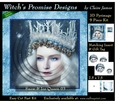 Queen of Winter, Snow & Ice 3 - 3D Pyramid kit + Insert & Gift Tag