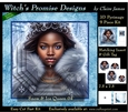 Queen of Winter, Snow & Ice 4 - 3D Pyramid kit + Insert & Gift Tag