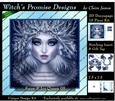 Queen of Winter, Snow & Ice 5 - 3D Decoupage kit + Insert & Gift Tag