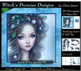 Queen of Winter, Snow & Ice 9 - 3D Decoupage kit + Insert & Gift Tag