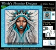 Queen of Winter, Snow & Ice 10 - 3D Decoupage kit + Insert & Gift Tag