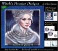 Queen of Winter, Snow & Ice 11 - 3D Pyramid kit + Insert & Gift Tag
