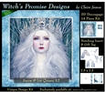 Queen of Winter, Snow & Ice 12 - 3D Decoupage kit + Insert & Gift Tag