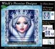 Queen of Winter, Snow & Ice 13 - 3D Pyramid kit + Insert & Gift Tag