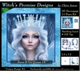 Queen of Winter, Snow & Ice 14 - 3D Decoupage kit + Insert & Gift Tag
