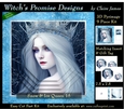 Queen of Winter, Snow & Ice 15 - 3D Pyramid kit + Insert & Gift Tag