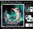 Mystical Moon Moths 3 - 3D Pyramid kit + Insert & Gift Tag