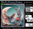 Mystical Moon Moths 7 - 3D Pyramid kit + Insert & Gift Tag