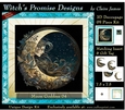 Moon Goddess 04 - 3D Decoupage kit + Insert & Gift Tag (7.5 x 7.5)