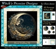 Moon Goddess 04 - 3D Pyramid kit + Insert & Gift Tag (7.5 x 7.5)