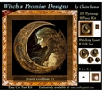 Moon Goddess 07 - 3D Decoupage kit + Insert & Gift Tag (7.5 x 7.5)