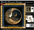 Moon Goddess 08 - 3D Decoupage kit + Insert & Gift Tag (7.5 x 7.5)