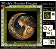 Moon Goddess 10 - 3D Decoupage kit + Insert & Gift Tag (7.5 x 7.5)