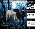 Gothic Night Friends & Familiars Vii Mini Kit + Insert & Tag