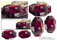 Vintage Car Red + Gift Tag - Quick Fix Fathers Day Pyrimage