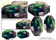 Vintage Car Green + Gift Tag Quick Fix Fathers Day Pyrimage