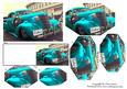 Vintage Car Teal + Gift Tag Quick Fix Fathers Day Pyrimage