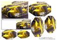 Vintage Car Yellow + Gift Tag Quick Fix Fathers Day Pyrimage