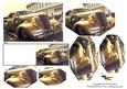 Vintage Gold Car Passed Plate & Keys + Gift Tag Pyrimage