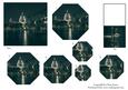 London Thames View of St Pauls + Gift Tag - Pyrimage Piramid