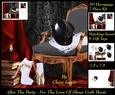 After the Party - for the Love of Shoes Goth 3D Decoupage + Tags & Insert