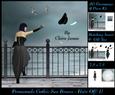 Promenade Gothic Sea Breeze - Hats Off! 2 7.5x7.5 Insert+tag